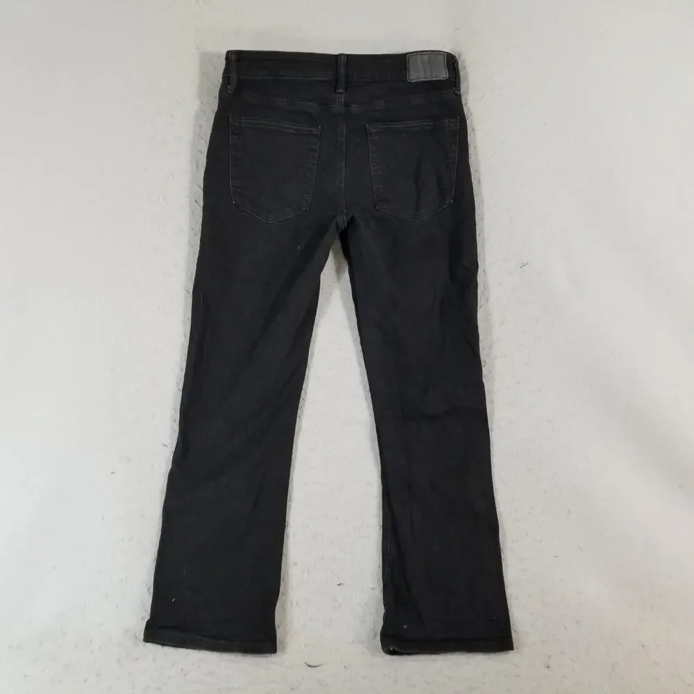 American Eagle jeans mens 31x30 straight fit Airflex+ black‎ stretch denim pants